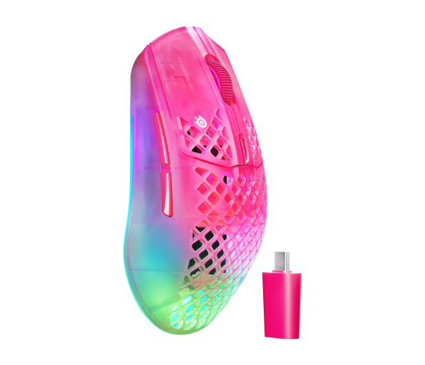 SteelSeries Aerox 3 WL Gen 2 (Magenta Haze) - 1512556 - zdjęcie 4